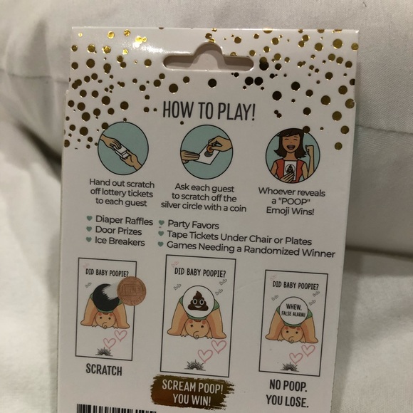 Did Baby Poopie? Baby Shower Game - Picture 2 of 3